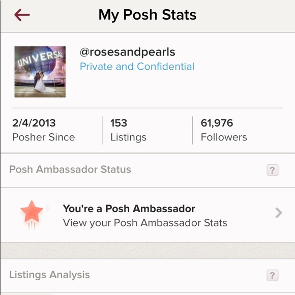 ❤️ I’m a Posh Ambassador!!!!!!! ❤️ - Picture 2 of 3